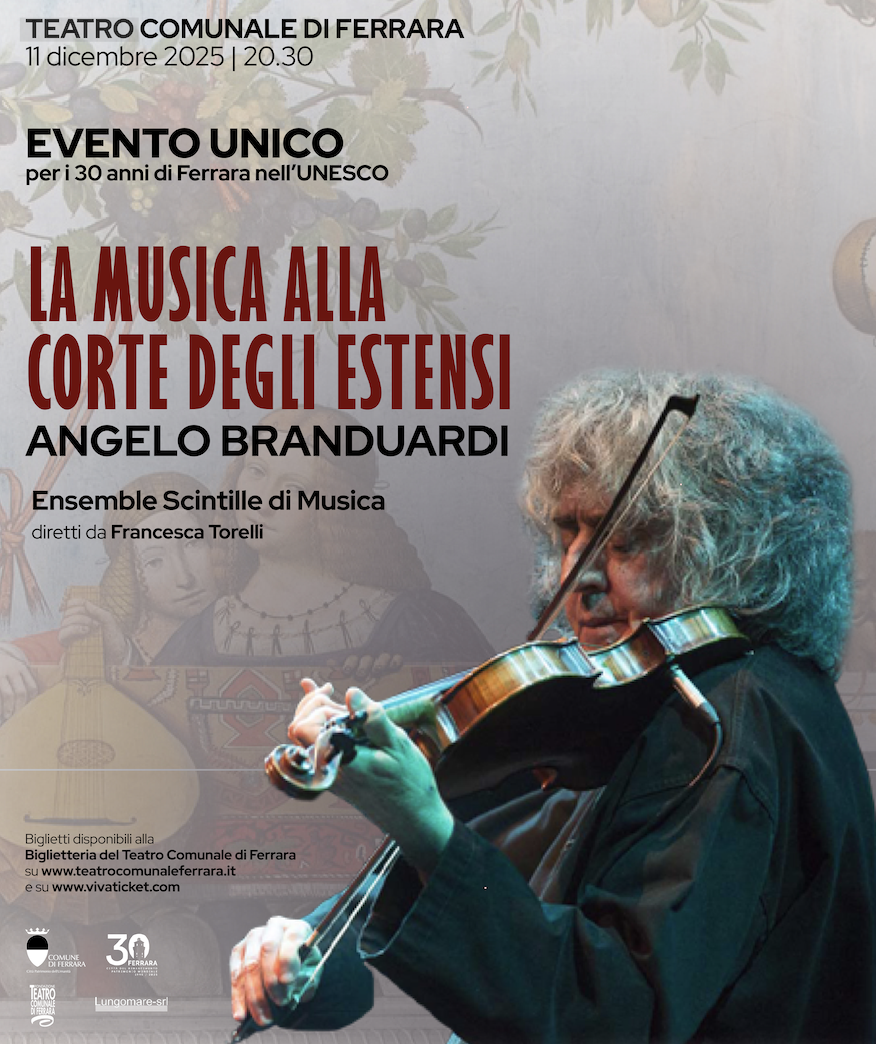 ANGELO BRANDUARDI TORNA CON IL NUOVO CAPITOLO DI “FUTURO ANTICO” DEDICATO A FERRARA